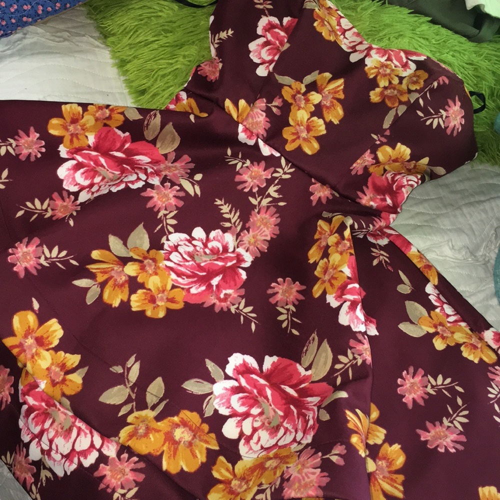 B. Darlin Special Event Floral Dress.
